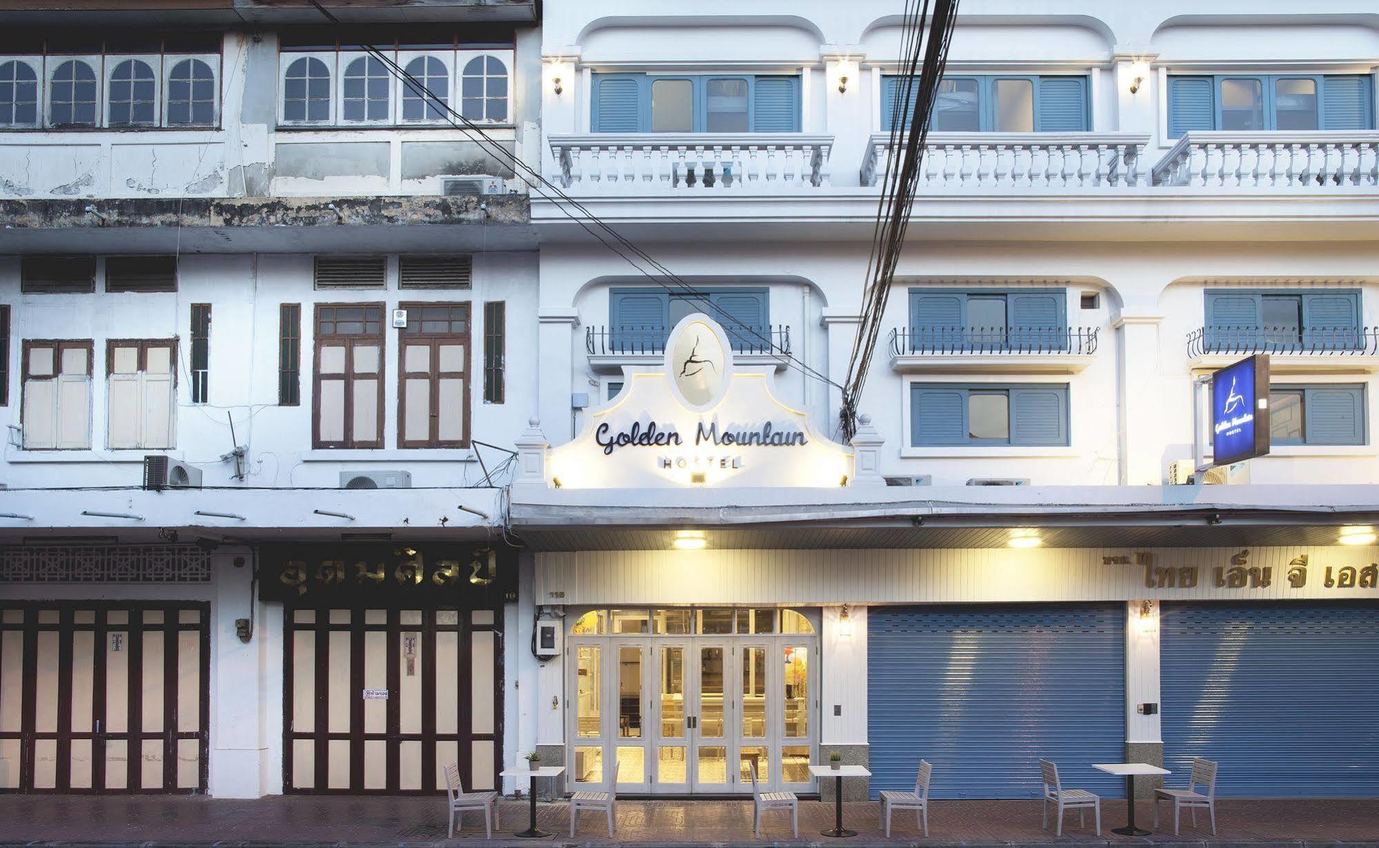 Golden Mountain Hostel Banguecoque Exterior foto
